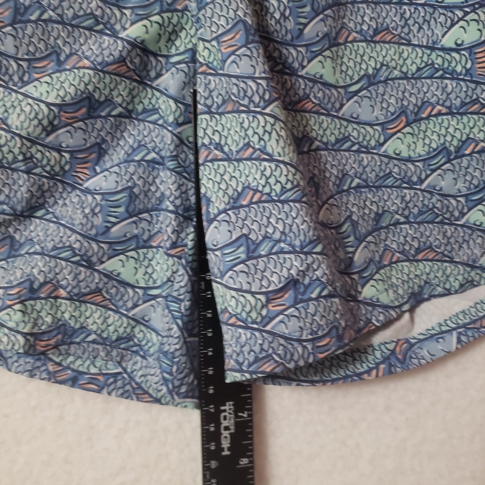 Vineyard vines fish print swim short mens size L - Picture 9 of 12